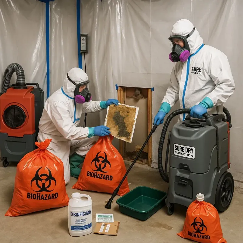 Contaminated Water Handling Protocols process in Ivanhoe, CA