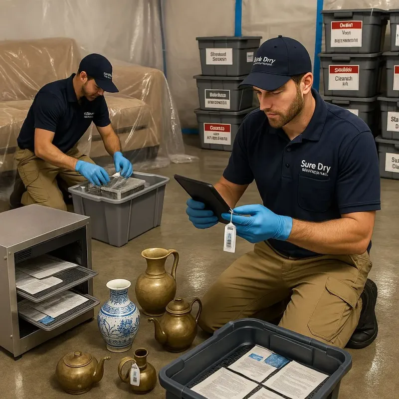 Content Protection and Restoration process in Ivanhoe, CA