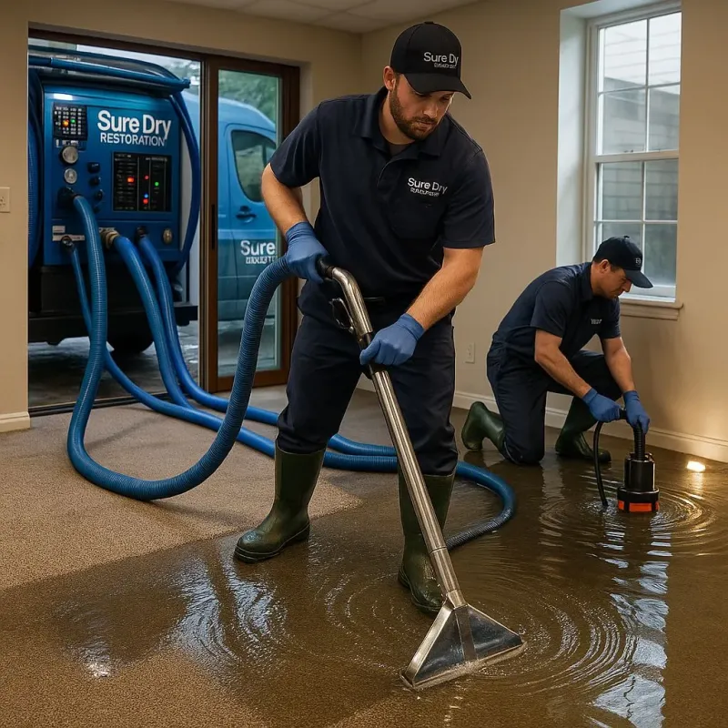 Water Extraction and Removal process in Ivanhoe, CA